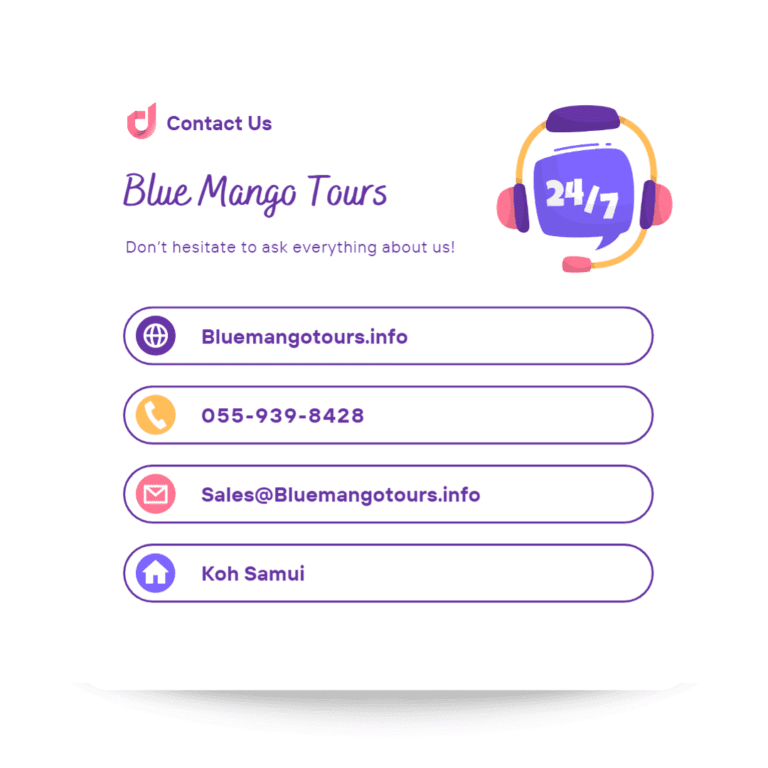 בלו מנגו תאילנד Blue Mango Tours